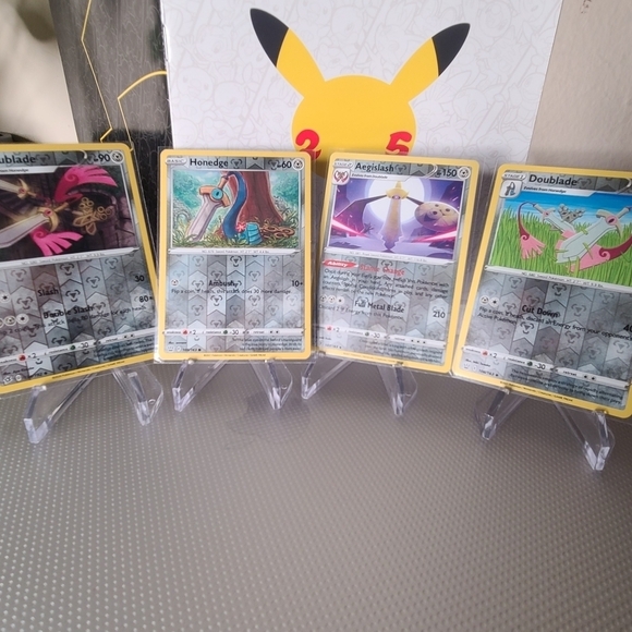 Aegislash 108/163-107/163 Doublade 134/192-106/163 Honedge 105/163 Pokemon TCG - Picture 3 of 5